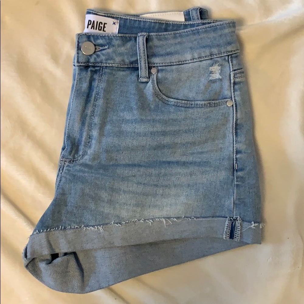 paige denim shorts
